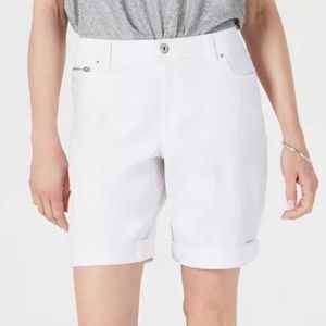 INC Denim Shorts in Curvy, Size 10